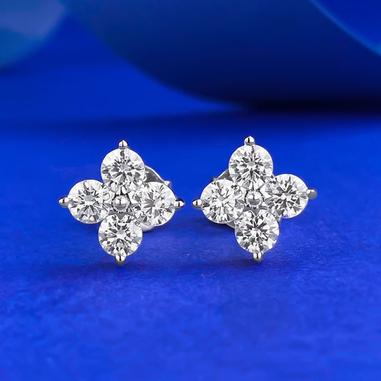S925 Silver Four-Leaf Clover Earrings for Women – Lucky & Elegant Design - Image 6
