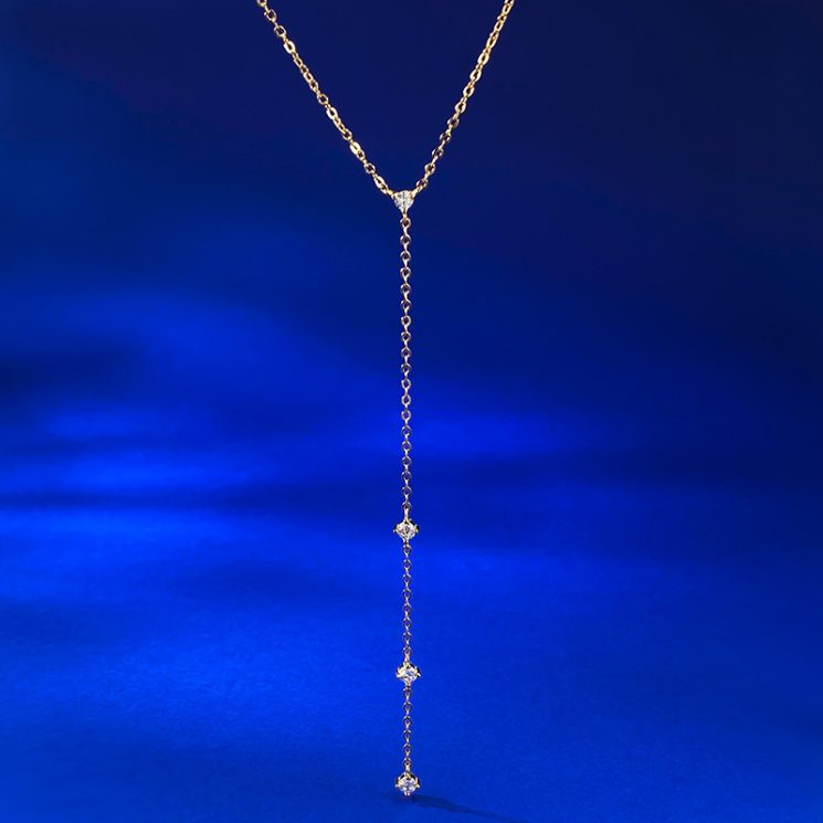 S925 Silver Simple Y-Shaped Tassel Stacked Clavicle Necklace for Women – Chic & Elegant Design - Image 6